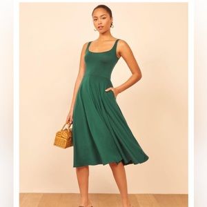 Reformation Rou knot dress. size S